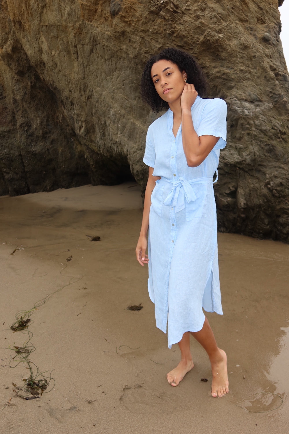 The Rosemary Linen Dress