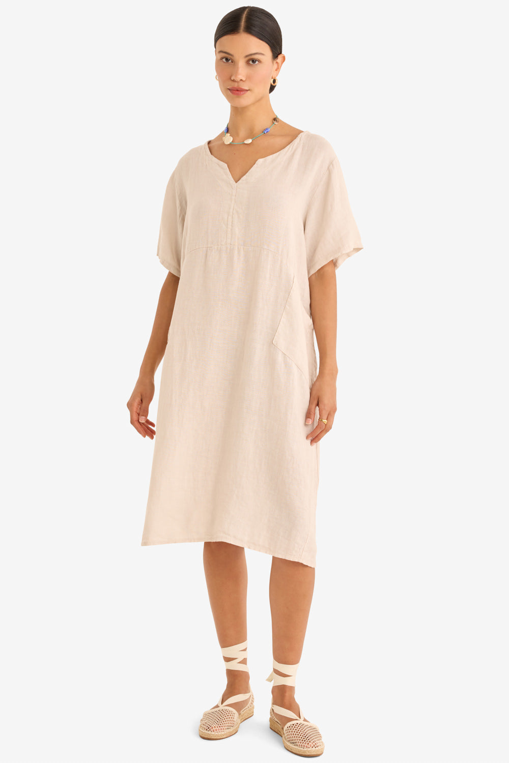 The Julie Linen Dress