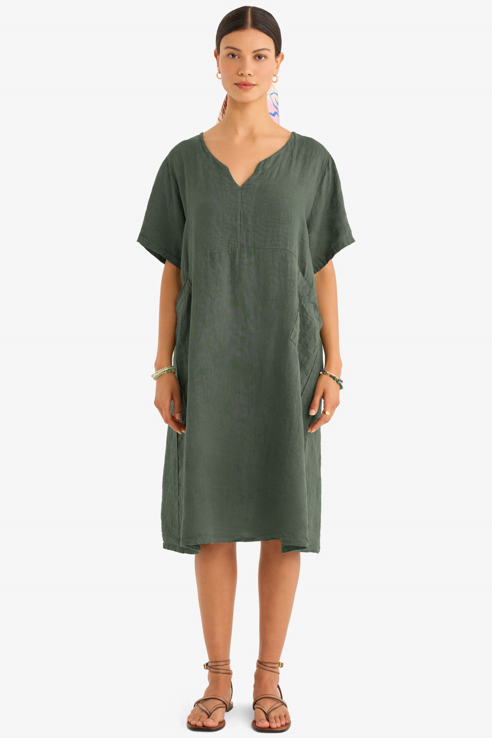 The Julie Linen Dress