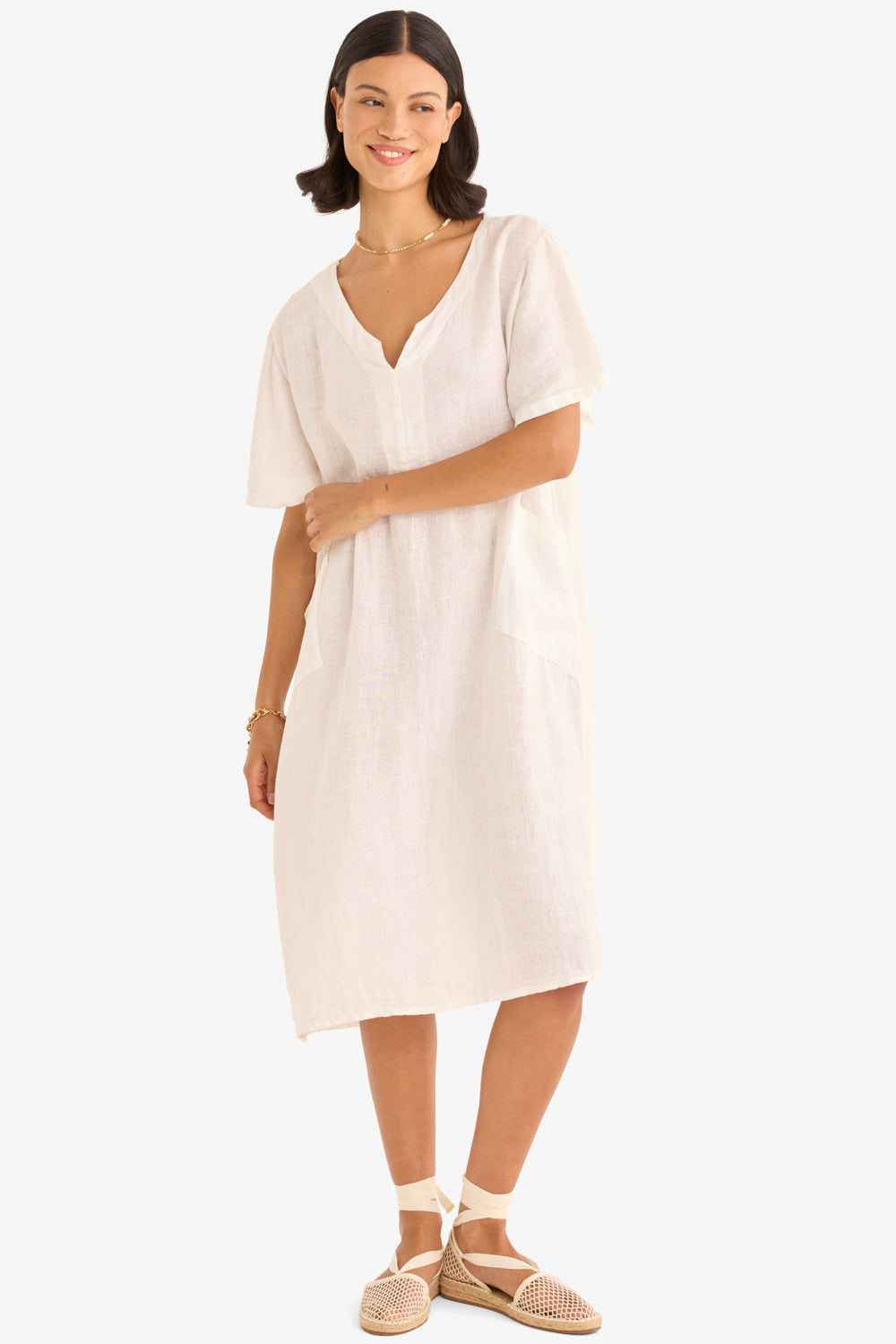 The Julie Linen Dress