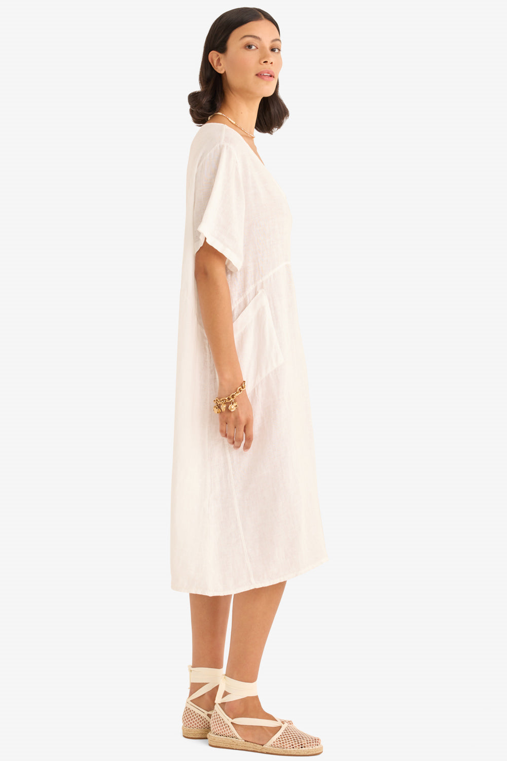 The Julie Linen Dress