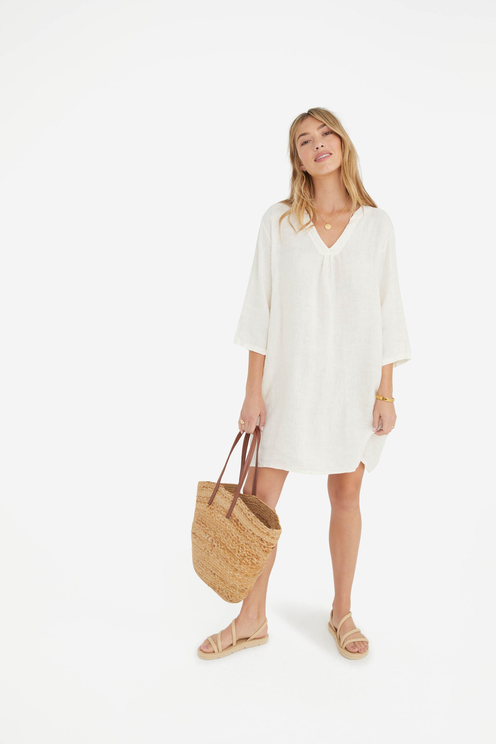 The Katy Linen Dress