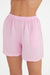 The Zion Linen Shorts in Rosa